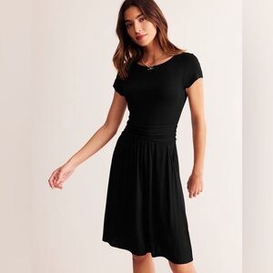 Boden Amelie Black Dress Sz 14L